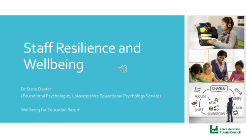 Staff Wellbeing & Resilience