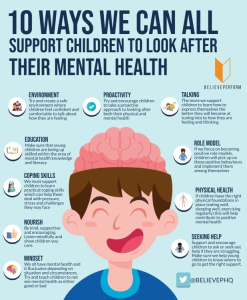 10 Ways To Support Children to Look After Mental Health