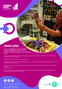 Crisis Cafes in Charnwood, Leicester, & Market Harborough