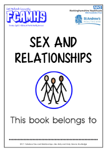 Sex and Relationships Workbook